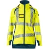Image de Mascot Accelerate Safe Shell jas 19011-449 - hi-vis geel/donkerpetrol - M