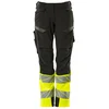 Image de Mascot Accelerate Safe Broek met kniezakken 19178-511 - Zwart/hi-vis geel - C40 - 76