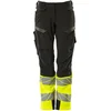 Image de Mascot Accelerate Safe Broek met kniezakken 19178-511 - Zwart/hi-vis geel - C56 - 76