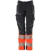 Image de Mascot Accelerate Safe Broek met kniezakken 19178-511 - donkermarine/hi-vis rood - C54 - 76