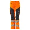 Image de Mascot Accelerate Safe Broek met kniezakken 19578-236 - hi-vis oranje/donkermarine - C36 - 76