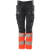 Image de Mascot Accelerate Safe Broek met kniezakken 19678-236 - donkermarine/hi-vis rood - C48 - 82