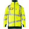 Image de Mascot Accelerate Safe Winterjas 19035 - Mannen - Geel/Petrol - XL