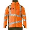 Image de Mascot Accelerate Safe Winterjas 19035 - Mannen - Oranje/Mosgroen - 5XL