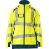 Image de Mascot Accelerate Safe Winterjas 19045-449 - hi-vis geel/donkerpetrol - 4XL