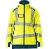 Image de Mascot Accelerate Safe Winterjas 19045-449 - hi-vis geel/donkerpetrol - M
