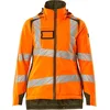 Image de Mascot Accelerate Safe Winterjas 19045-449 - hi-vis oranje/mosgroen - L
