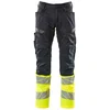 Image de Mascot Accelerate Safe Broek met kniezakken 19679-236 - donkermarine/hi-vis geel - C46 - 76