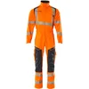 Image de Mascot Accelerate Safe Overall met kniezakken 19519-236 - hi-vis oranje/donkermarine - XL