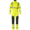 Image de Mascot Accelerate Safe Overall met kniezakken 19519-236 - hi-vis geel/donkermarine - 5XL