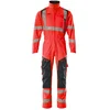 Image de Mascot Accelerate Safe Overall met kniezakken 19519-236 - hi-vis rood/donkermarine - 3XL