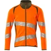 Image de Mascot Accelerate Safe Sweatshirt met rits 19184-781 - hi-vis oranje/mosgroen - 5XL