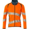 Image de Mascot Accelerate Safe Sweatshirt met rits 19184-781 - hi-vis oranje/donkerpetrol - 2XL