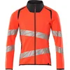 Image de Mascot Accelerate Safe Sweatshirt met rits 19184-781 - hi-vis rood/donkermarine - 5XL