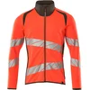 Image de Mascot Accelerate Safe Sweatshirt met rits 19184-781 - hi-vis rood/donkerantraciet - 5XL