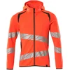 Image de Mascot Accelerate Safe Capuchontrui met rits 19284-781 - hi-vis rood/donkerantraciet - L