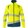 Image de Mascot Accelerate Safe Jas 19008-511 - hi-vis geel/donkerpetrol - M