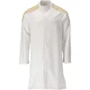 Image de Mascot Food & Care Stofjas, lang 20154-511 - wit/kerriegeel - 5XL