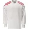 Image de Mascot Food & Care Sweatshirt 20084-932 - wit/signaalrood - L