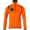 Image de Mascot Accelerate Safe Fleecetrui met korte rits 19303-316 - hi-vis oranje/donkerantraciet - 2XL