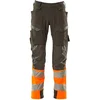 Image de Mascot Accelerate Safe Broek met kniezakken 19179-511 - donkerantraciet/hi-vis oranje - C58 - 76