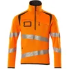 Image de Mascot Accelerate Safe Gebreide trui met korte rits 19005-351 - hi-vis oranje/donkerantraciet - 5XL