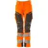 Image de Mascot Accelerate Safe Broek met kniezakken 19078-511 - hi-vis oranje/donkerantraciet - C48 - 82
