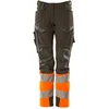 Image de Mascot Accelerate Safe Broek met kniezakken 19178-511 - donkerantraciet/hi-vis oranje - C46 - 82