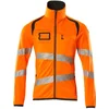 Image de Mascot Accelerate Safe Fleecetrui met rits 19103-315 - hi-vis oranje/donkerantraciet - 2XL