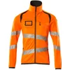 Image de Mascot Accelerate Safe Fleecetrui met rits 19103-315 - hi-vis oranje/donkerantraciet - S