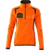 Image de Mascot Accelerate Safe Fleecetrui met korte rits 19353-316 - hi-vis oranje/donkerantraciet - S