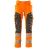Image de Mascot Accelerate Safe Broek met kniezakken 19579-236 - hi-vis oranje/donkerantraciet - C54 - 82