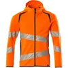 Image de Mascot Accelerate Safe Capuchontrui met rits 19284-781 - hi-vis oranje/donkerantraciet - M
