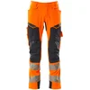Image de Mascot Accelerate Safe Broek met kniezakken 19279-510 - hi-vis oranje/donkermarine - C60 - 90