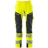 Image de Mascot Accelerate Safe Broek met kniezakken 19279-510 - hi-vis geel/donkermarine - C49 - 90