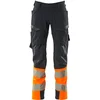 Image de Mascot Accelerate Safe Broek met dijbeenzakken 19379-510 - donkermarine/hi-vis oranje - C48 - 82