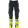Image de Mascot Accelerate Safe Broek met dijbeenzakken 19379-510 - donkermarine/hi-vis geel - C48 - 82