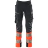 Image de Mascot Accelerate Safe Broek met dijbeenzakken 19379-510 - donkermarine/hi-vis rood - C62 - 90