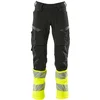 Image de Mascot Accelerate Safe Broek met kniezakken 19879-711 - Zwart/hi-vis geel - C47 - 82