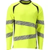 Image de Mascot T-Shirt, Langarm Accelerate Multisafe 21381-327 Hi-vis Gelb/Schwarzblau-XL