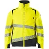 Image de Mascot Accelerate Safe Winterjas 19435-231 - hi-vis geel/donkermarine - XS