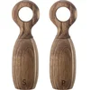 Image de Bloomingville - Zout -en Pepermolen - Beige - Acacia - Set van 2