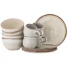 Image de Bloomingville - Sandrine Ontbijtset, naturel (12 stuks)