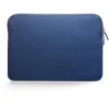 Image de Trunk Neoprene Hoes MacBook Pro 14   Duurzame Neopreen Mix   Super Zachte en Pluizige Binnenlaag   Veilige Nylon YKK-Rits - Blauw