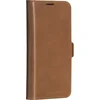 Image de dbramante1928 Bookcase hoesje geschikt voor iPhone 16e - Effen Cognac - Leer - 2-in-1 Magnetisch Uitneembaar Design