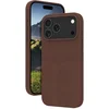 Image de dbramante1928 Backcase hoesje geschikt voor iPhone 17 Pro Max - Effen Bruin - Leer