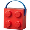 Image de LEGO - Lunchbox Brick 4 met Handvat - Polypropyleen - Rood