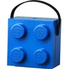 Image de LEGO - Lunchbox Brick 4 met Handvat - Polypropyleen - Blauw