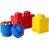 Image de Opbergbox Brick Set van 3, Multi - LEGO