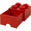Image de Lego - Opbergbox met Lade Brick 4 - Polypropyleen - Rood